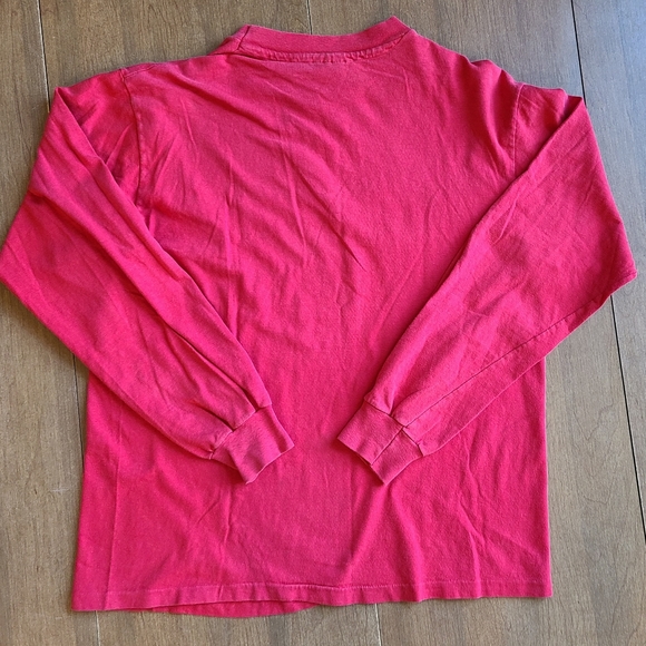 Vintage Fruit of the Loom Santa Christmas Sweatshirt Ugly Sweater Pullover Large - Picture 9 of 9